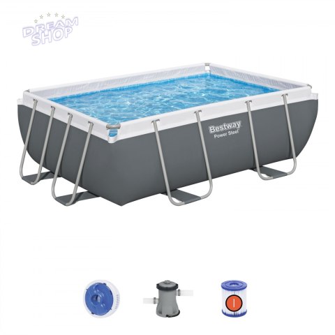 Basen Stelażowy 282x196x84cm POWERSteel BESTWAY Basen Stelażowy 282x196x84cm POWERSteel BESTWAY