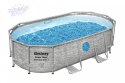 Basen Stelażowy 427 cm x 250 cm x 100 cm, Power Steel Swim