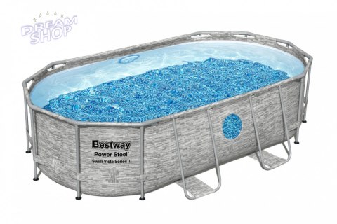 Basen Stelażowy 427 cm x 250 cm x 100 cm, Power Steel Swim Basen Stelażowy 427 cm x 250 cm x 100 cm, Power Steel Swim