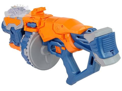 Ogromny Pistolet Na Piankowe Strzałki Obrotowy Magazynek 55 cm