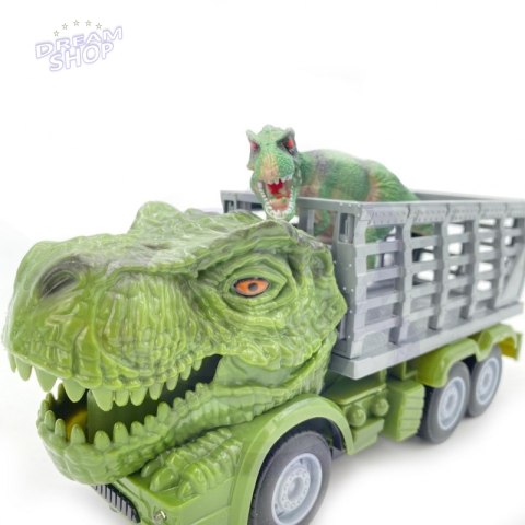 WOOPIE Samochód Zdalnie Sterowany RC Dinozaur Zielony + Figurka WOOPIE Samochód Zdalnie Sterowany RC Dinozaur Zielony + Figurka