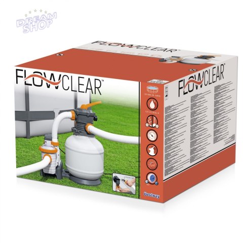 Pompa Piaskowa 2200 gal BESTWAY Pompa Piaskowa 2200 gal BESTWAY