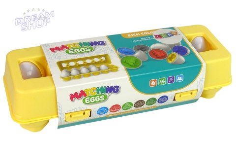 Edukacyjny Sorter 12 Jaj Pojazdy Auta Kolory Układanka Kształty Edukacyjny Sorter 12 Jaj Pojazdy Auta Kolory Układanka Kształty