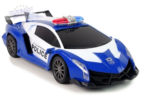 Auto Wyścigowe Policja R/C Zdalnie Sterowane Policyjne + Akumulator Auto Wyścigowe Policja R/C Zdalnie Sterowane Policyjne + Akumulator