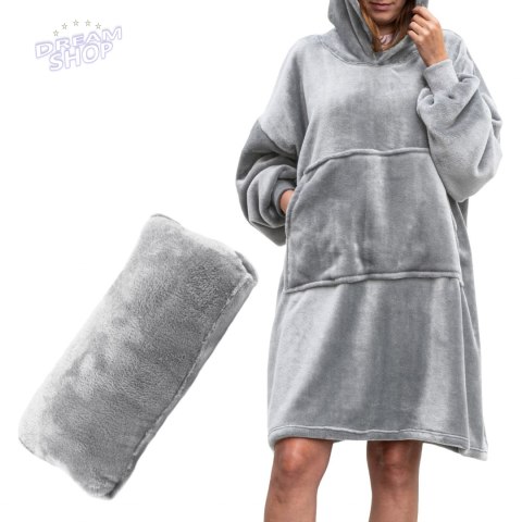 Bluzair Koco Bluza Oversize XXL z Kapturem Polska Bluzair Koco Bluza Oversize XXL z Kapturem Polska