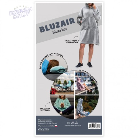 Bluzair Koco Bluza Oversize XXL z Kapturem Polska Bluzair Koco Bluza Oversize XXL z Kapturem Polska