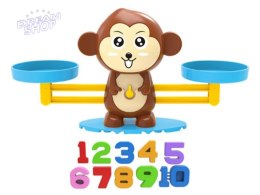Gra Nauka Liczenia - Równoważnia Waga Szalkowa Małpka - Monkey Balance