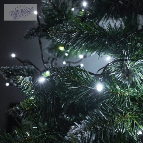 Lampki LED łańcuch świetlny 10m 100LED zimny biały
