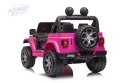 Pojazd na Akumulator Jeep Wrangler Rubicon DK-JWR555 Różowy