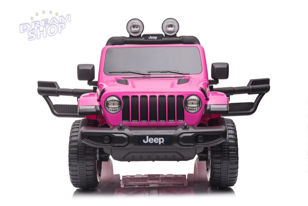 Pojazd na Akumulator Jeep Wrangler Rubicon DK-JWR555 Różowy Pojazd na Akumulator Jeep Wrangler Rubicon DK-JWR555 Różowy