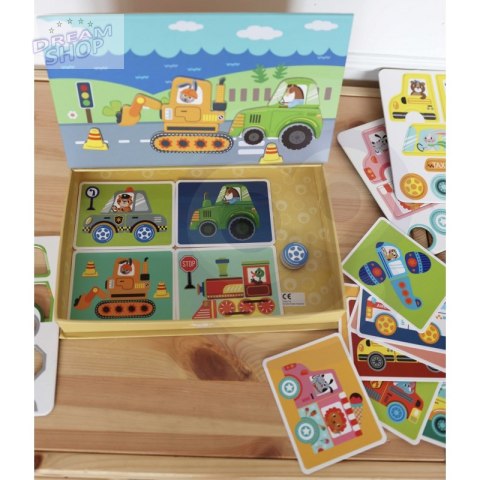 TOOKY TOY Układanka Edukacyjna Magnetyczne Pudełko dla Dzieci 80 el.