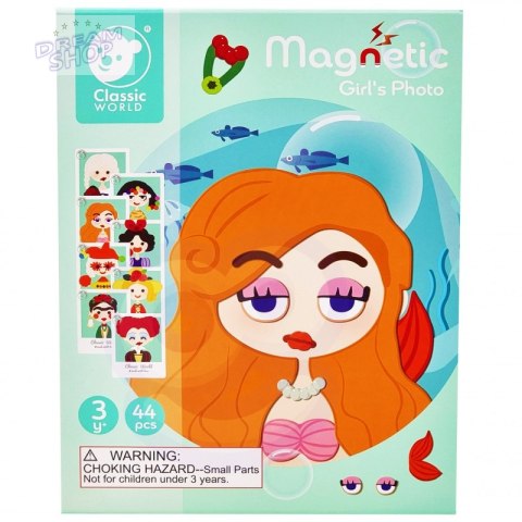 CLASSIC WORLD Układanka Magnetyczna Moda Zdjęcia Chłopcy 32 el. CLASSIC WORLD Układanka Magnetyczna Moda Zdjęcia Chłopcy 32 el.