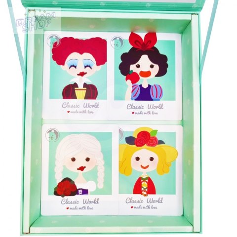 CLASSIC WORLD Układanka Magnetyczna Moda Zdjęcia Dziewczynki 44 el. CLASSIC WORLD Układanka Magnetyczna Moda Zdjęcia Dziewczynki 44 el.