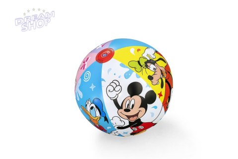 Dmuchana Piłka Plażowa Myszka Miki 51cm Bestway 91098
