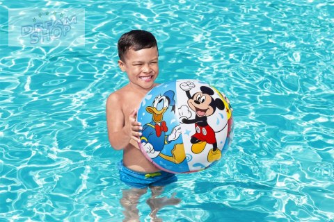 Dmuchana Piłka Plażowa Myszka Miki 51cm Bestway 91098