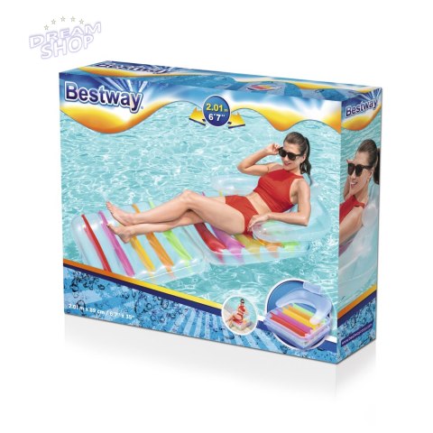 Dmuchany Materac, Fotel 201 x 89 cm Bestway 43023