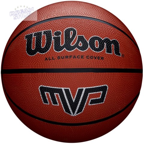 Piłka do koszykówki Wilson MVP r.5 brązowa Piłka do koszykówki Wilson MVP r.5 brązowa