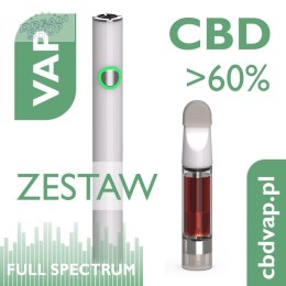 VAP Zestaw Aerozol do aromaterapii z CBD 60%
