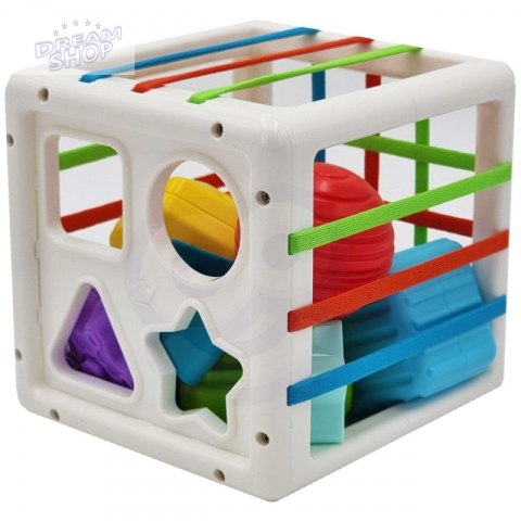 WOOPIE Elastyczna Kostka Sensoryczna Sorter dla Dzieci Kolorowe Kształty 11 el. WOOPIE Elastyczna Kostka Sensoryczna Sorter dla Dzieci Kolorowe Kształty 11 el.