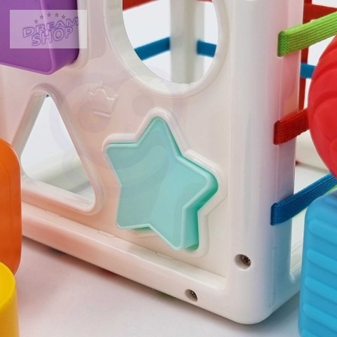 WOOPIE Elastyczna Kostka Sensoryczna Sorter dla Dzieci Kolorowe Kształty 11 el. WOOPIE Elastyczna Kostka Sensoryczna Sorter dla Dzieci Kolorowe Kształty 11 el.
