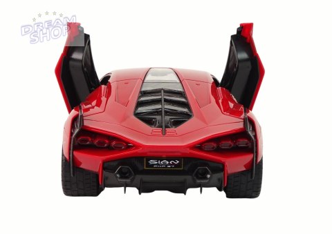 Auto R/C Lamborghini Sian FKP 37 Rastar 1:14 Czerwone Na Pilota Auto R/C Lamborghini Sian FKP 37 Rastar 1:14 Czerwone Na Pilota