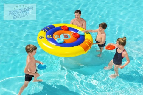 Dmuchana Gra Basenowa Zręcznościowa Tarcza, Frisbee 140 cm Bestway 52566 Dmuchana Gra Basenowa Zręcznościowa Tarcza, Frisbee 140 cm Bestway 52566