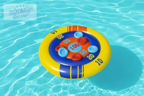 Dmuchana Gra Basenowa Zręcznościowa Tarcza, Frisbee 140 cm Bestway 52566 Dmuchana Gra Basenowa Zręcznościowa Tarcza, Frisbee 140 cm Bestway 52566