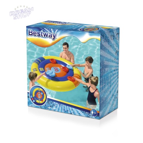 Dmuchana Gra Basenowa Zręcznościowa Tarcza, Frisbee 140 cm Bestway 52566 Dmuchana Gra Basenowa Zręcznościowa Tarcza, Frisbee 140 cm Bestway 52566
