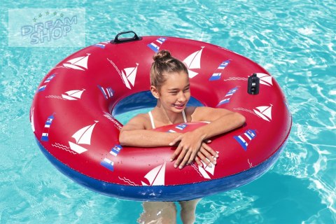 Dmuchane Koło Do Pływania 119 cm Czerwone Bestway 36353