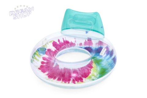 Dmuchane Koło Do Pływania Tie Dye 118 cm Bestway 43637 Dmuchane Koło Do Pływania Tie Dye 118 cm Bestway 43637