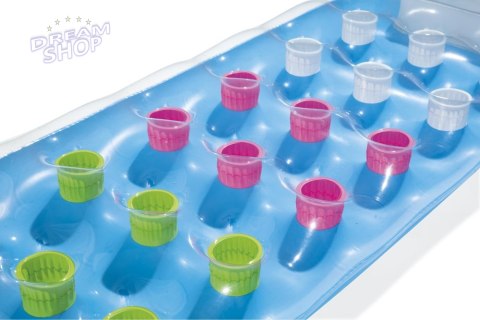 Dmuchany Materac Niebieski 188 x 71 cm Bestway 43040 Dmuchany Materac Niebieski 188 x 71 cm Bestway 43040