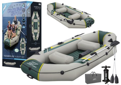 Dmuchany Ponton 3 Osobowy 295 x 130 x 46 cm Bestway 65160 Dmuchany Ponton 3 Osobowy 295 x 130 x 46 cm Bestway 65160