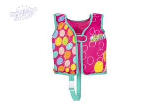 Kamizelka Do Nauki Pływania Różowa 51 cm Bestway 32176