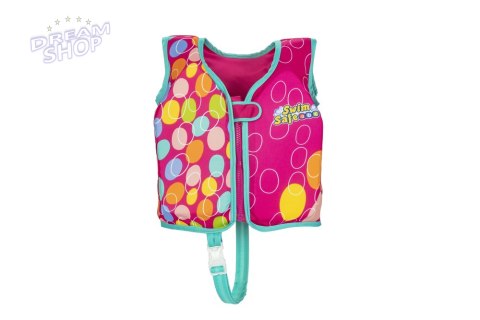 Kamizelka Do Nauki Pływania Różowa 56 cm Bestway 32177 Kamizelka Do Nauki Pływania Różowa 56 cm Bestway 32177