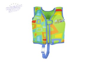 Kamizelka Do Nauki Pływania Zielona 51 cm Bestway 32176