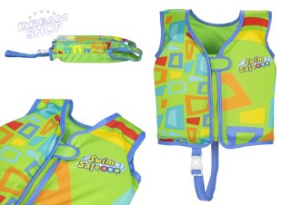 Kamizelka Do Nauki Pływania Zielona 56 cm Bestway 32177