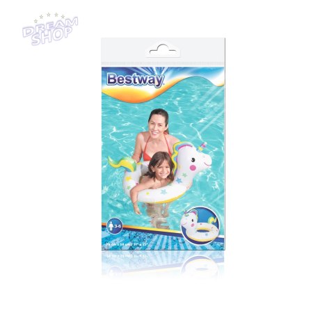 Koło Do Pływania Jednorożec 79 x 58 cm Bestway 36128 Koło Do Pływania Jednorożec 79 x 58 cm Bestway 36128