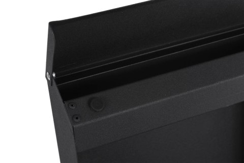 Skrzynka na listy ODVIN czarna z napisem