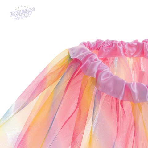 Spódniczka tiulowa tutu kostium strój tęczowa Spódniczka tiulowa tutu kostium strój tęczowa