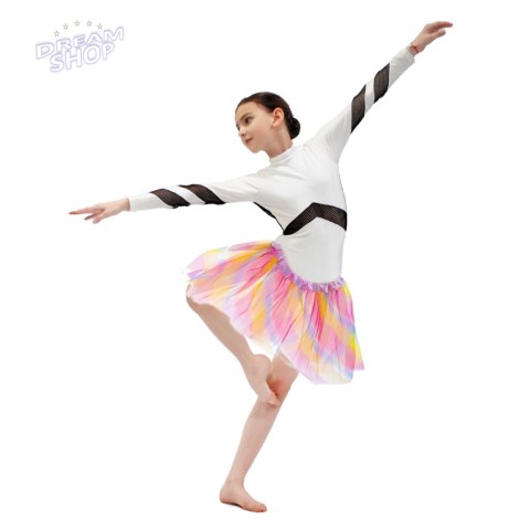 Spódniczka tiulowa tutu kostium strój tęczowa Spódniczka tiulowa tutu kostium strój tęczowa