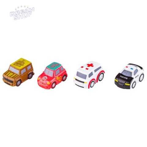 WOOPIE Parking Garaż z Kierownicą + 4 Auta WOOPIE Parking Garaż z Kierownicą + 4 Auta