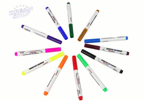 Magiczne Pisaki Flamastry Wodne 12 szt Do rysowania na wodzie szkle Magiczne Pisaki Flamastry Wodne 12 szt Do rysowania na wodzie szkle