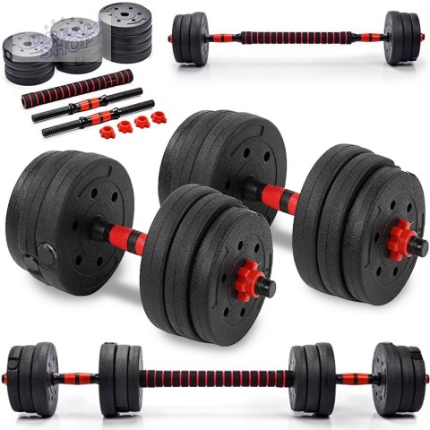 Zestaw 2 hantli ciężarki MAXIMUS 20kg Zestaw 2 hantli ciężarki MAXIMUS 20kg