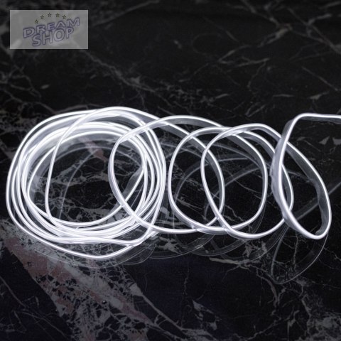 Oświetlenie ambientowe LED do samochodu / auta USB / 12V taśma 3m biała Oświetlenie ambientowe LED do samochodu / auta USB / 12V taśma 3m biała