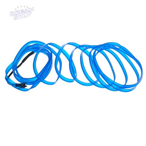 Oświetlenie ambientowe LED do samochodu / auta USB / 12V taśma 3m niebieska Oświetlenie ambientowe LED do samochodu / auta USB / 12V taśma 3m niebieska