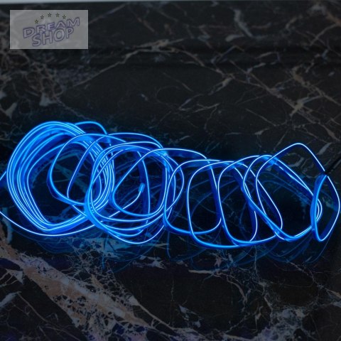 Oświetlenie ambientowe LED do samochodu / auta USB / 12V taśma 3m niebieska Oświetlenie ambientowe LED do samochodu / auta USB / 12V taśma 3m niebieska