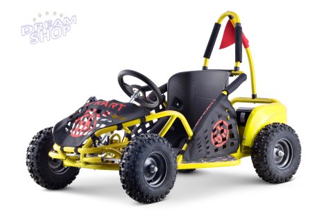 Pojazd Kart Fast Dragon Żółty Pojazd Kart Fast Dragon Żółty