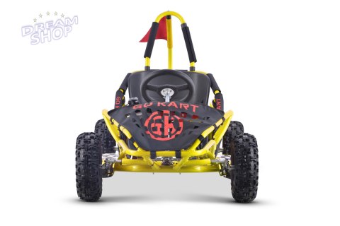 Pojazd Kart Fast Dragon Żółty Pojazd Kart Fast Dragon Żółty