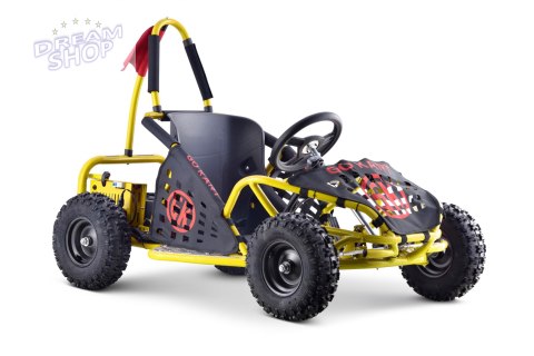 Pojazd Kart Fast Dragon Żółty Pojazd Kart Fast Dragon Żółty