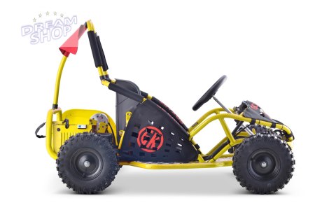 Pojazd Kart Fast Dragon Żółty Pojazd Kart Fast Dragon Żółty